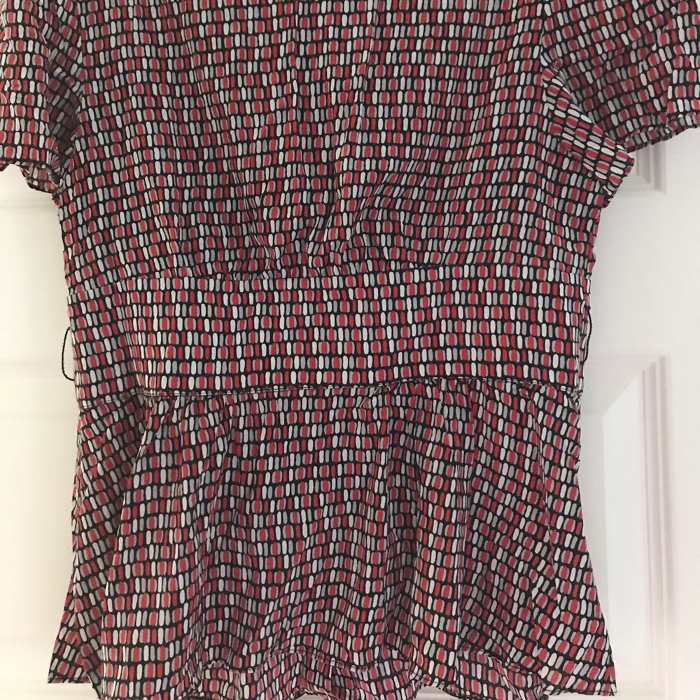 Arden B Collared Button Fitted Top - image 6